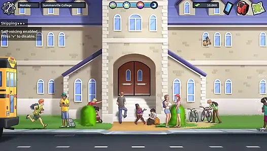 Kisah musim panas hari pertama di kampus