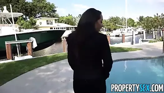 PropertySex - Busty real estate agent uses sex to sell house