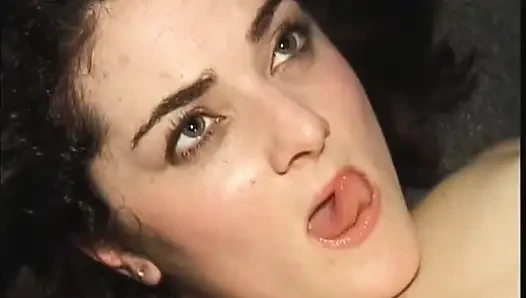 She loves the taste of sperm on her lips