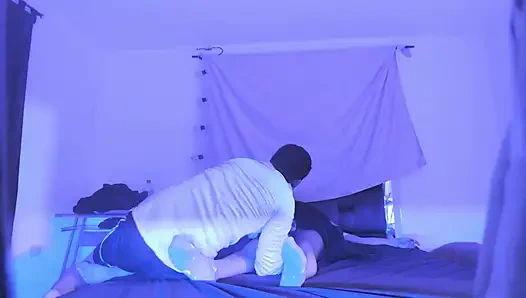 Kapıyı Kilitlemedi Üvey Kız Yaramazlık Yapıyor, Tam Video