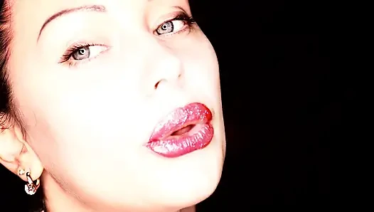 Smoking compilation & lipstick & lip fetish!