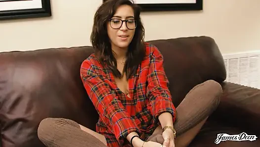 April O'Neil's World-Saving Fuck - James Deen's Gratitude