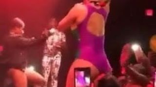 Random guy eat Cardi B ass