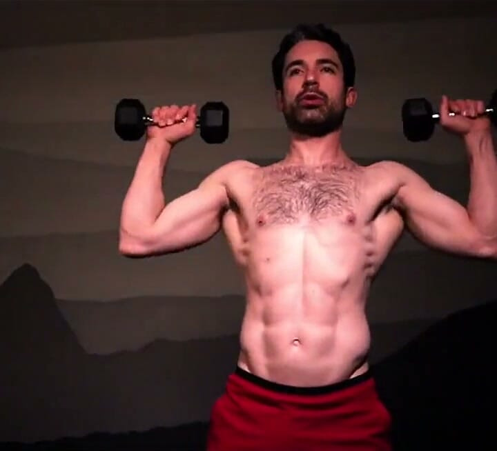 Flexing &Bodybuilding poseing övning