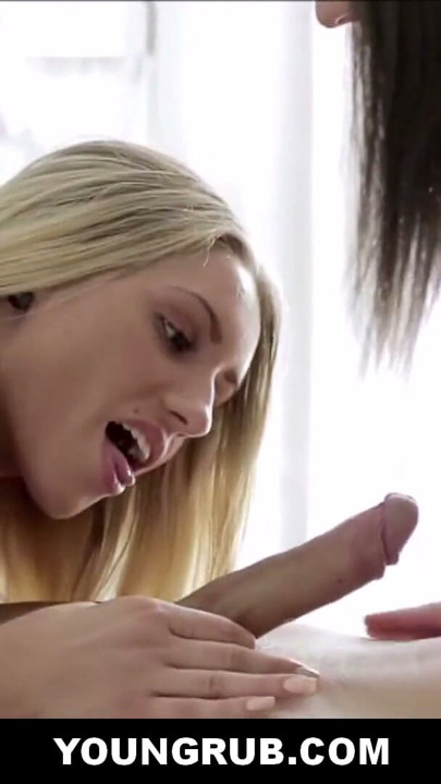 Two Hot Russian Teens have Massage Threesome With Lucky Boy | Clip 1