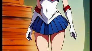 Ai généré Usagi Tsukino (Sailor Moon)