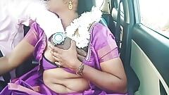 Telugu parolacce, la zia fa sesso con il pilota dell'auto parte 2