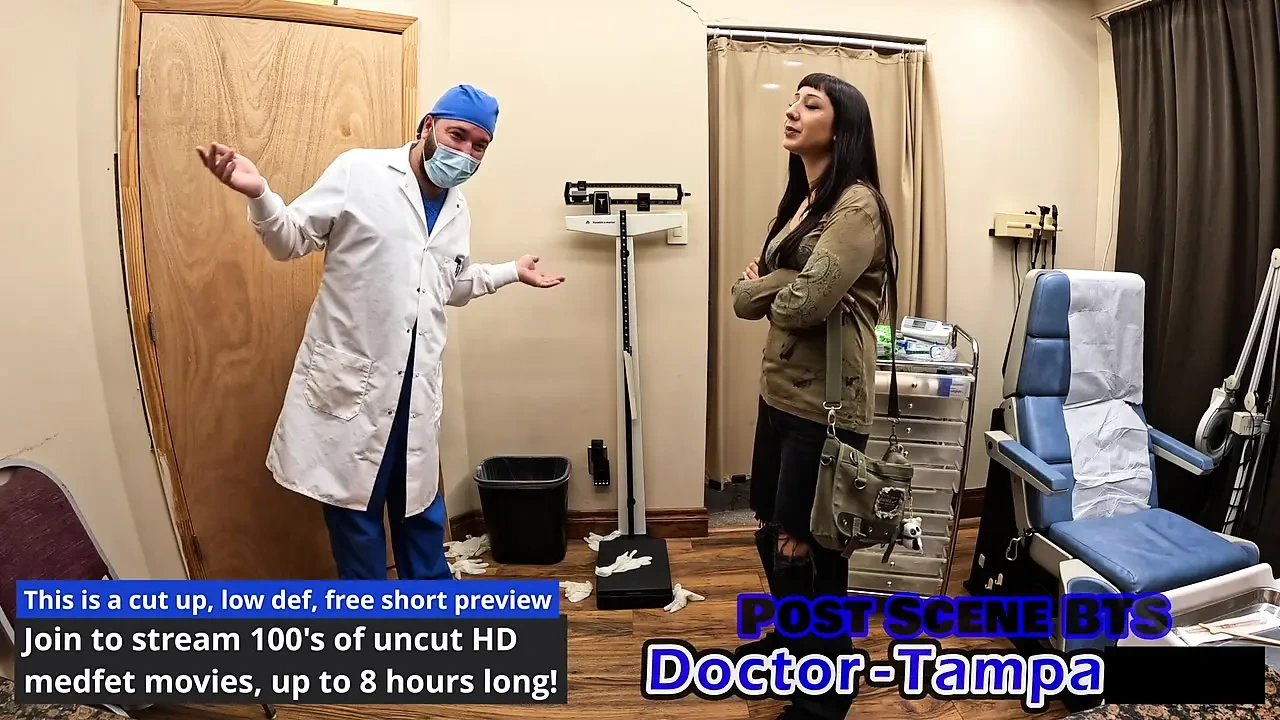 Dr Tampa – Selena Sativa’s 1st Gyno Exam