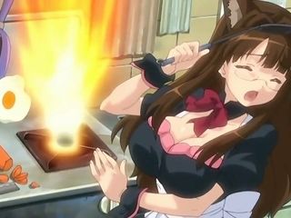 (Issho no H Shiyo 3) Obedient Cat Maid fucks her Master