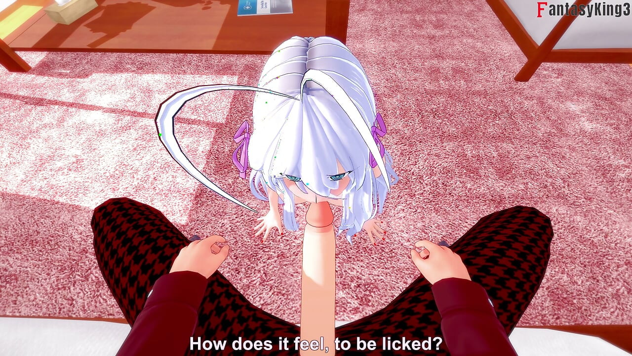 Hot teacher Rossweisse invites me to her house to fuck - HS DXD NTR Madness 13