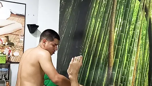 And the husband thinks that they are only relaxing massages.