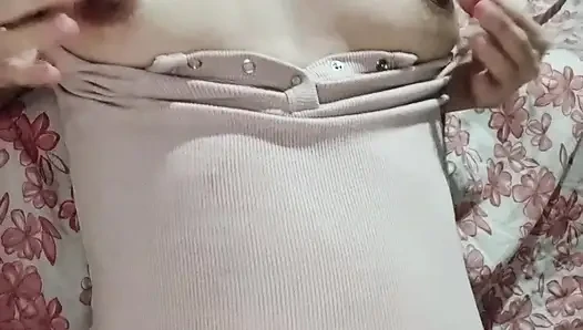 Making my trampolin pussy with this transparent dildo that delights !!