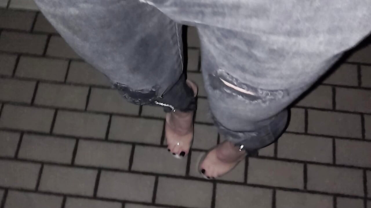 I wear high heels in public