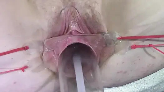 11 Far Spread Pussy Close up Fuck with Lamp 1000 Watt