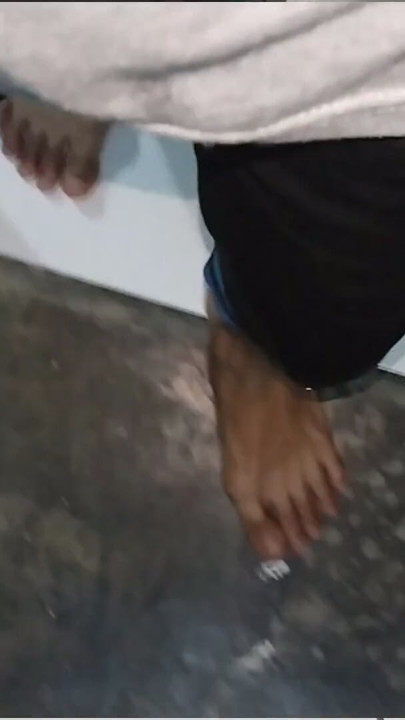 Young man who tried to pee in public almost got caught | Clip 1