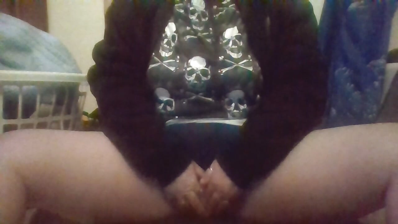 New Schull Dress and Vibing Pussy Hot Tight
