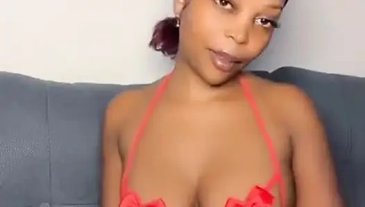Showing My Sugardaddy Sexy Ebony Look