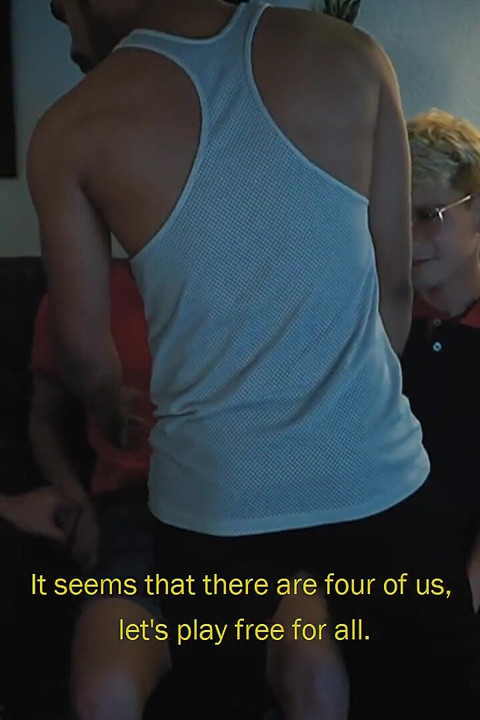 Teen Twink Orgy with Marco Samuel and Evan Hayek