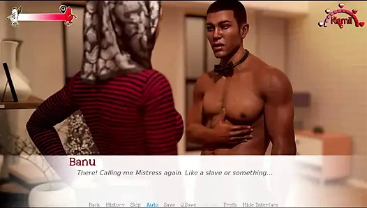 Life in the middle east #10 - Banu played with her self in bed