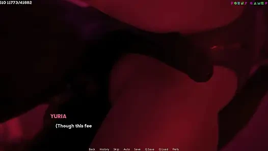 Shamandev'in arzu gölgeleri - genç Yuria zenciyle sikiliyor: resmi ilk büyük zenci sahnesi 56