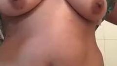 chubby thai milf show up pussy and tits for me