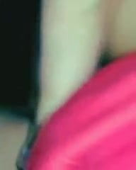 His hand inside