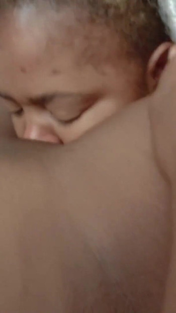 Spectacular moment from "BBW Black MILFS Make Out And Fuck In Passionate Lesbian Hookup"
