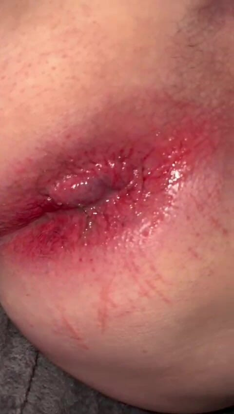 My cum filled ass