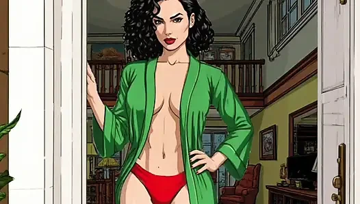 Sürtük Amerikalı Orta Yaşlı Seksi Kadın 2: Sürtük Karım Için Iki Büyük Siyah Yarak