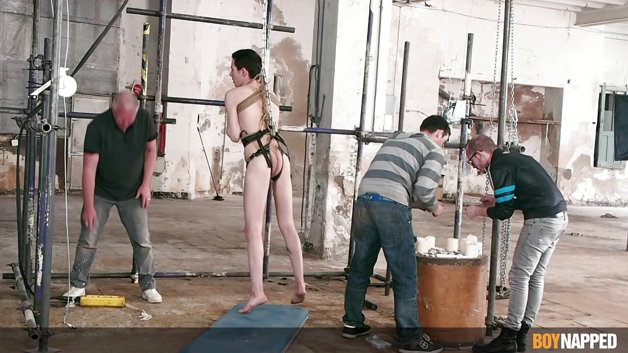 Boynapped - Master Doms And Three Twinks Part 2 Nipple Torment And Cock Strokes