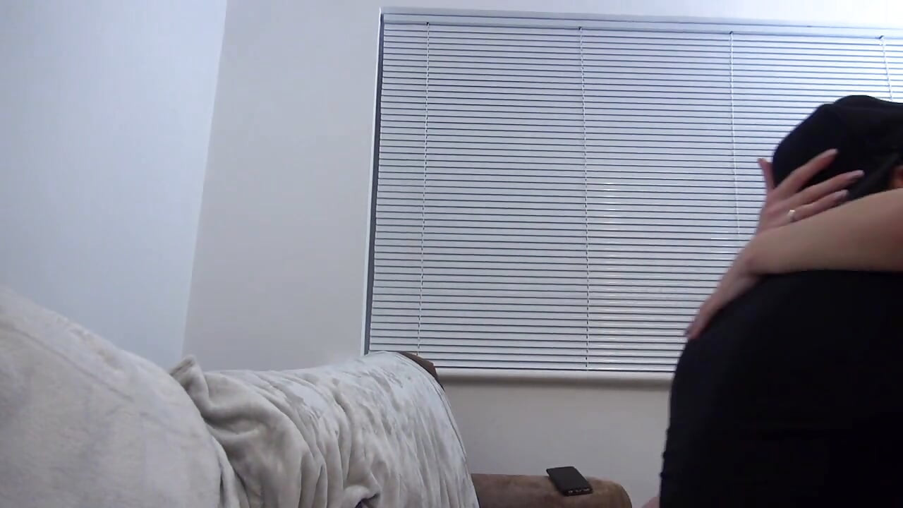 Horny blonde loves interracial sex