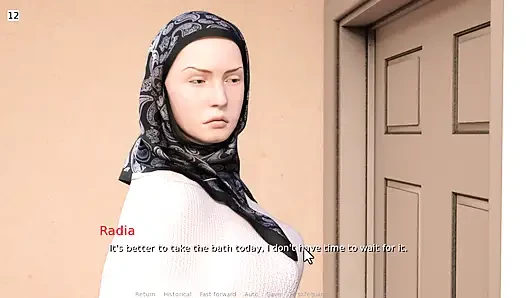 Metf 1 - Radia is in the bathroom so hot.