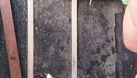 Kamera-Dusche mit heißer stiefschweste - dampfiger voyeur-spaß