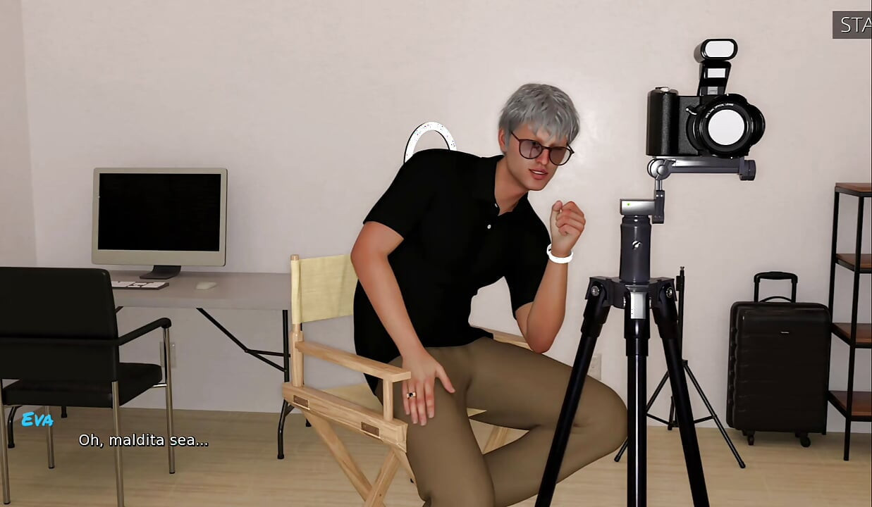 Fotoshoot met een mooie vrouw