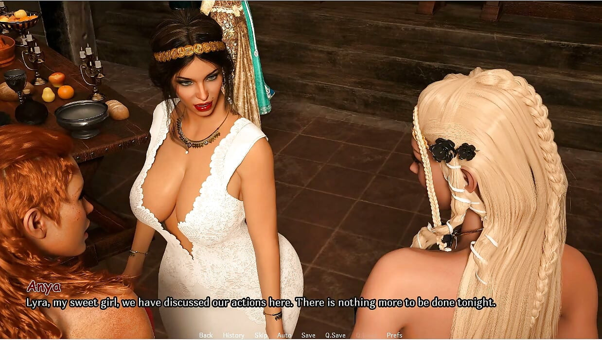 Valeria the Lastheir - Gameplay - Roleplay - Lesbian Bathing
