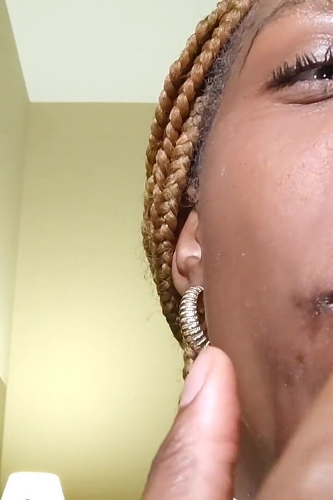 Nose Picking Snots Nostrils Frontal Camera POV