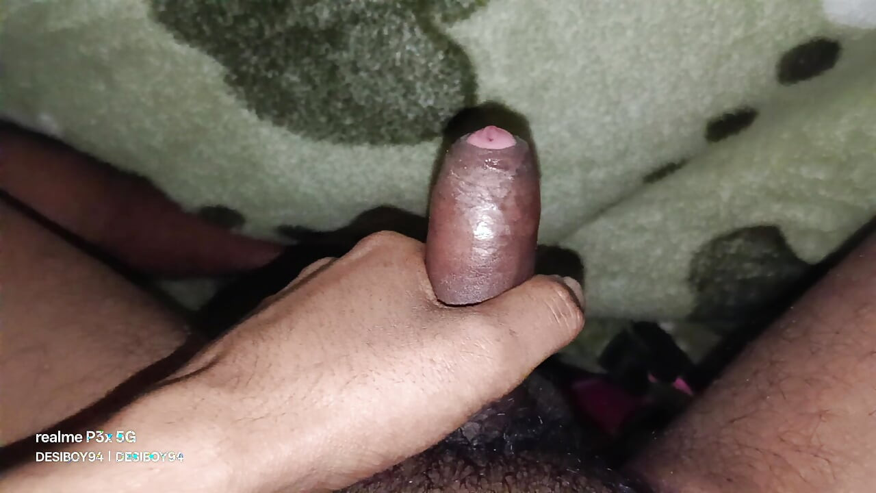 Playing with my small cock