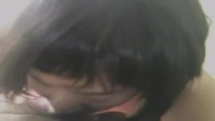 Korean girl giving BJ and riding