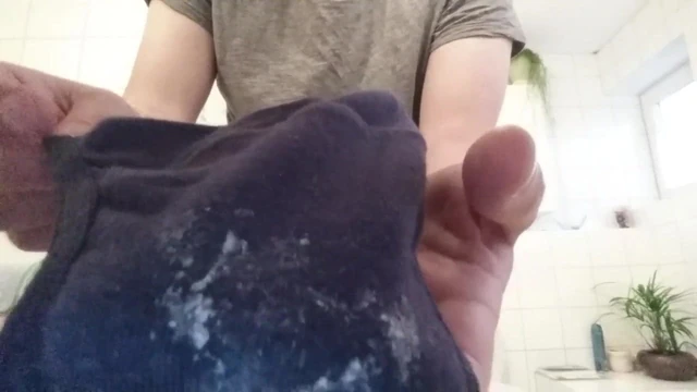 cum in dirty pantie