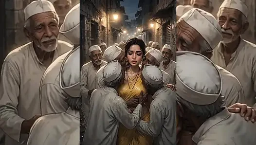 INDIAN MILFs and Bhabhi Totally Dominated by Filthy MUSLIM Men – Public Grouping & Corruption