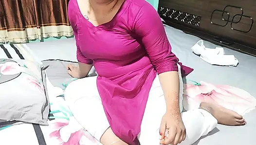 stepCousin caught watching a movie with her boyfriend and fucked part 02