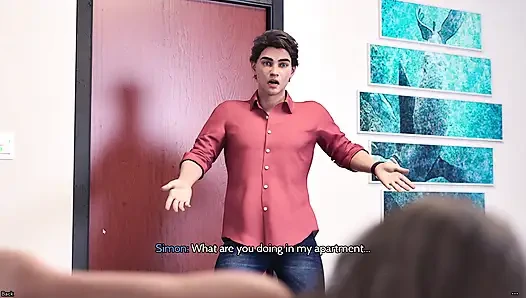 Сумасшедшее воссоединение с Эмили в комнате Simon быстро превращается в интимный эротический секс