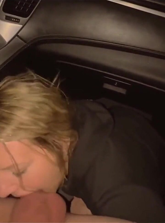Licking His Ass in the Car and He Cums Twice!