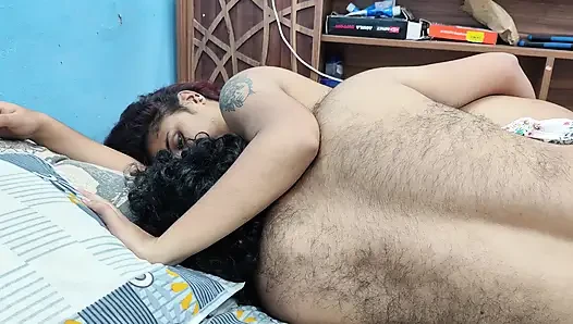 Boobs suck with ass kiss