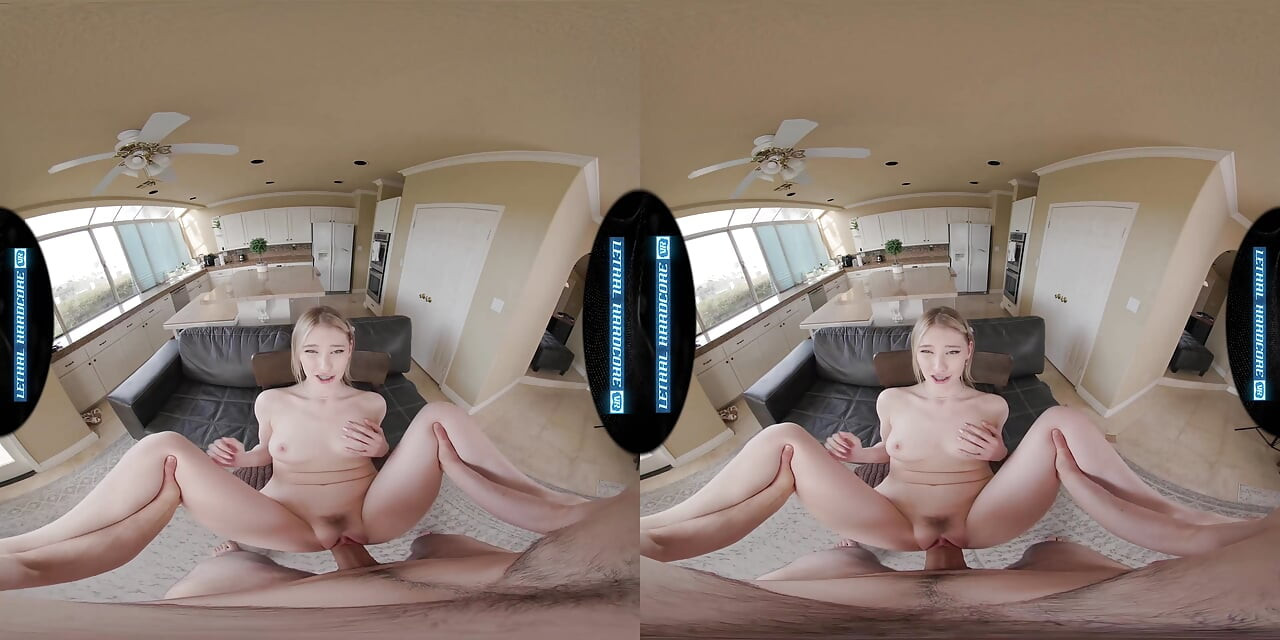 LETHAL HARDCORE VR - Cute Natural Busty MELODY MARKS Fucks You After Perfect Date