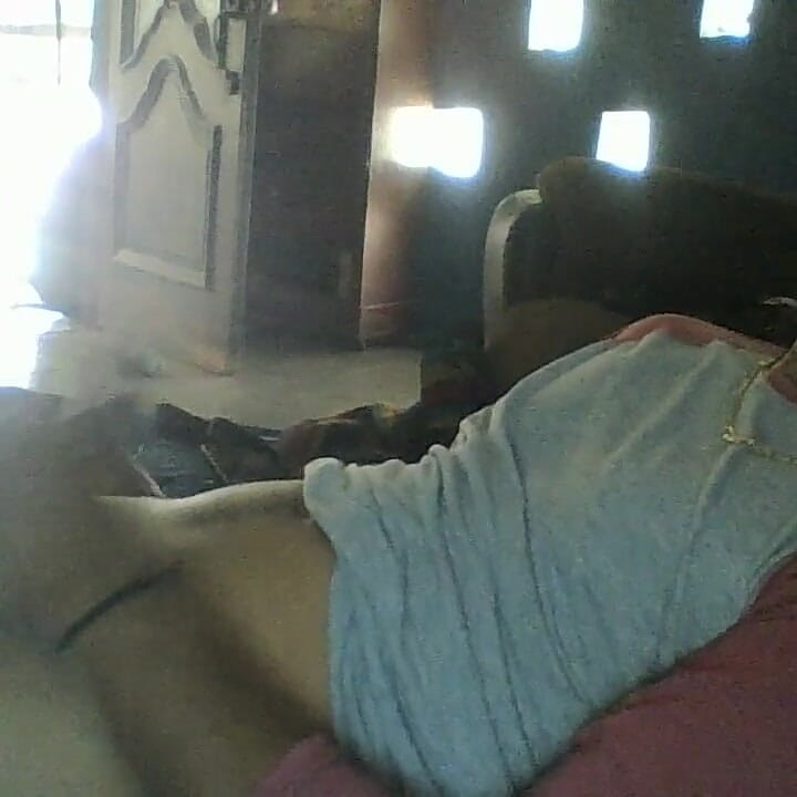 Relaxing in Bed While Waiting for My Time to Work