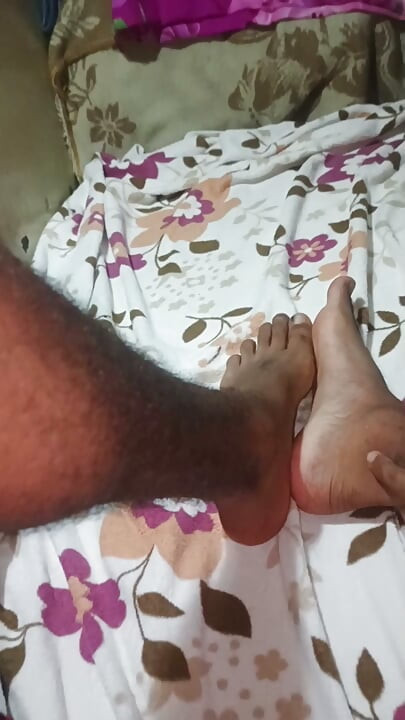 Solo Male Feet POV  Soft Soles & Toe Play