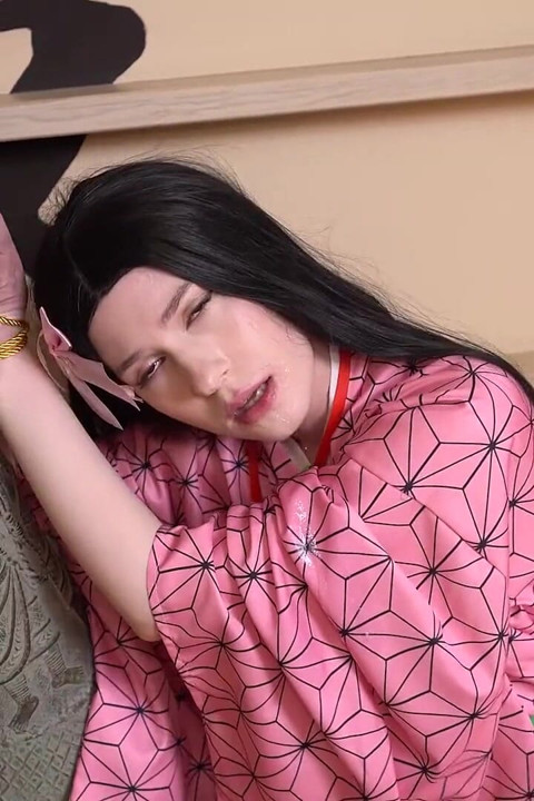 Anime Chan Fell Into the Hands of a Man with a Huge Dick and Was Fucked by Him
