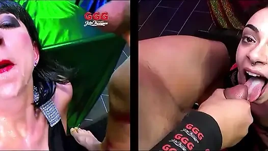 Ggg john thompson - pelacur sange lagi asik nyepong kontol dengan ganas