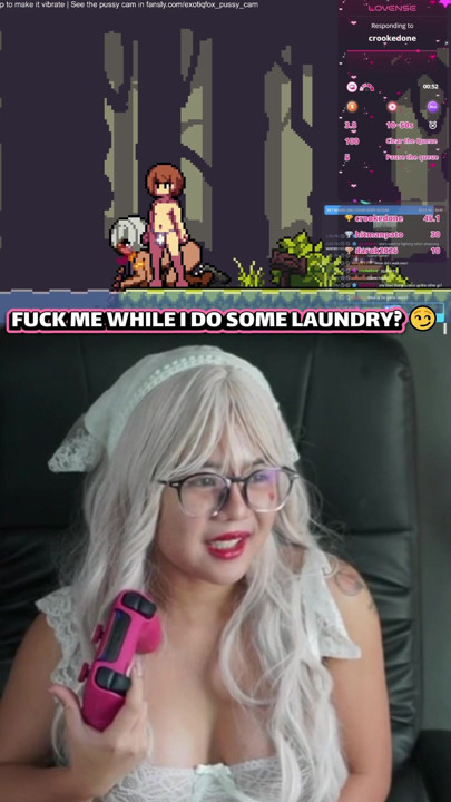 Fuck me while I do some laundry